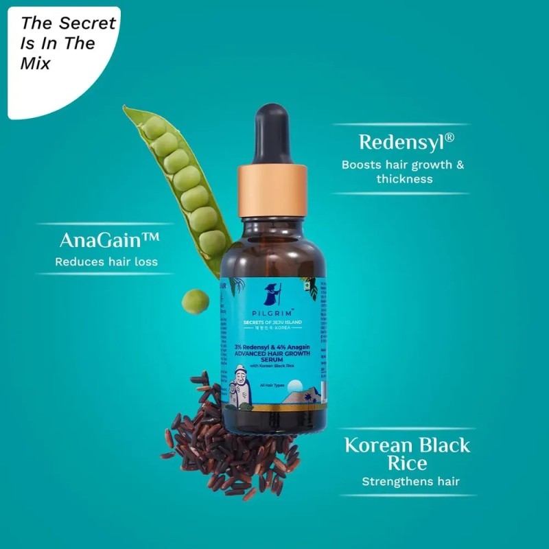 Sérum Pilgrim Advanced Para El Crecimiento Del Cabello