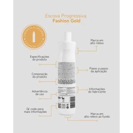 Escova Progressiva Fashion Gold