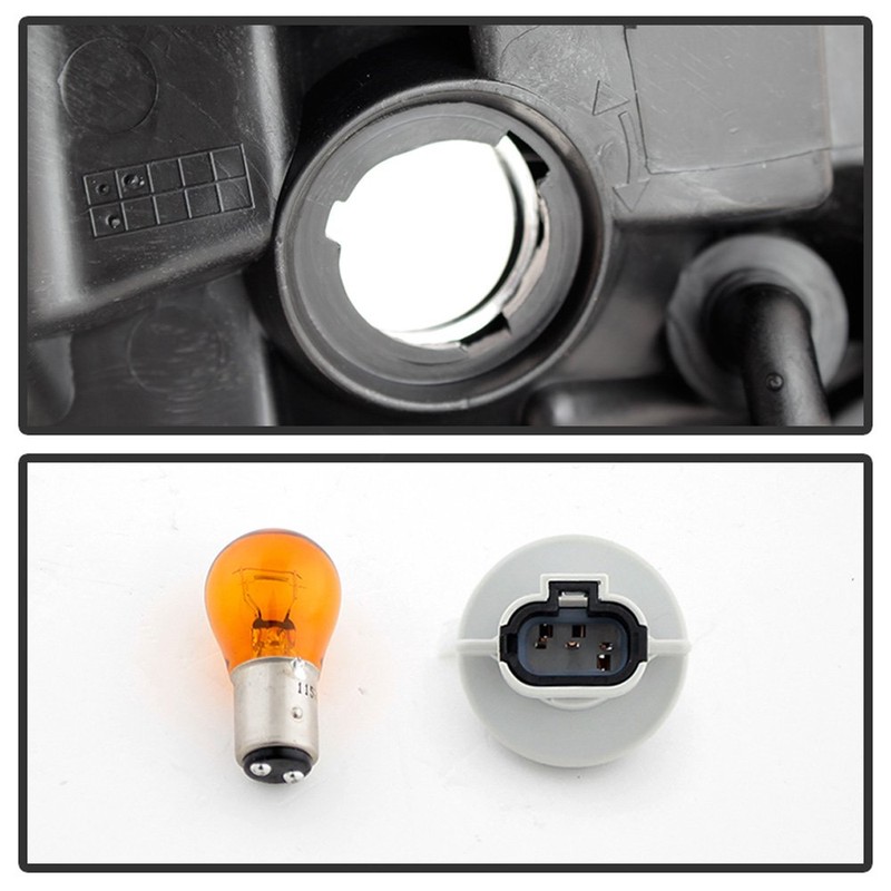 ACANII - For Black 2008-2013 Nissan Rogue 14-15 Select Halogen
