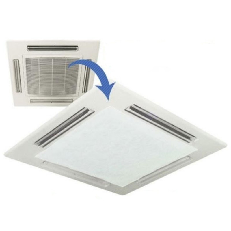 業務用エアコンフィルター 約62.5×62.5cm 2P E-4152 2個セット