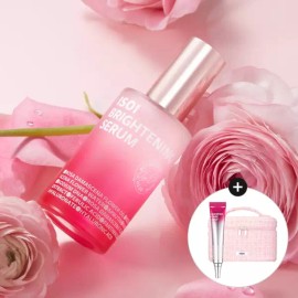Aisooi 아이소이 대용량 브라이트닝 세럼로즈PDRN 잡티세럼 70ml+잡티스팟 증정 Isoi Large Capacity Brightening Serum Rose PDRN Spot Serum 70ml + Free Spot Treatment [[Single item] 70ml]