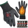 HANWOO SUNGRIP Winter Thermal NBR Work Gloves 5 Pairs (Medium)