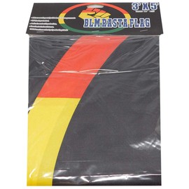Black Lives Matter BLM Rasta Fist Premium Quality Heavy Duty Fade Resistant 100D Woven Poly Nylon Flag 3x5 3'x5' Banner Grommets (RUF)