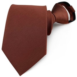 Mens Pre-tied Adjustable Zipper Skinny Necktie 3.15 inch Clip on Slim Ties For Teen Boys