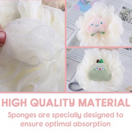 HABNI 2 Stück Waschlappen Baby, Tier Waschlappen Kinder, 4 Stile Kinderdusche Waschhandschuh, Baby Waschlappen Neugeborene, Waschlappen Frottee, Badeschwamm Kinder Für Baby Bade Und Dusche