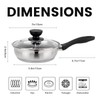 MARSKITOP Egg Poacher Pan Nonstick 2 Eggs, Poached Egg Cooker