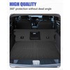 ZQULOYO Cargo Liners Backrest Mat Compatible with Dodge Hornet Accessories