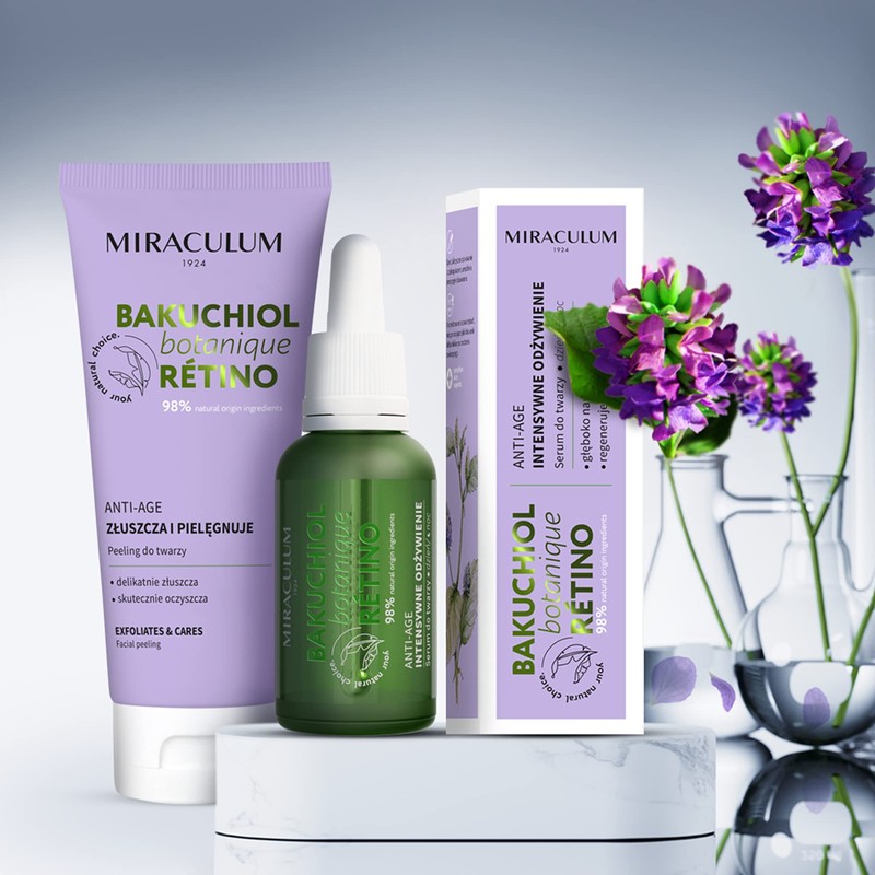 Miraculum Bakuchiol Anti-Ageing Regenerating Day and Night Face Serum -