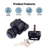 AHL 4011002 4012165 Ignition Switch Key Compatible with Polaris Magnum
