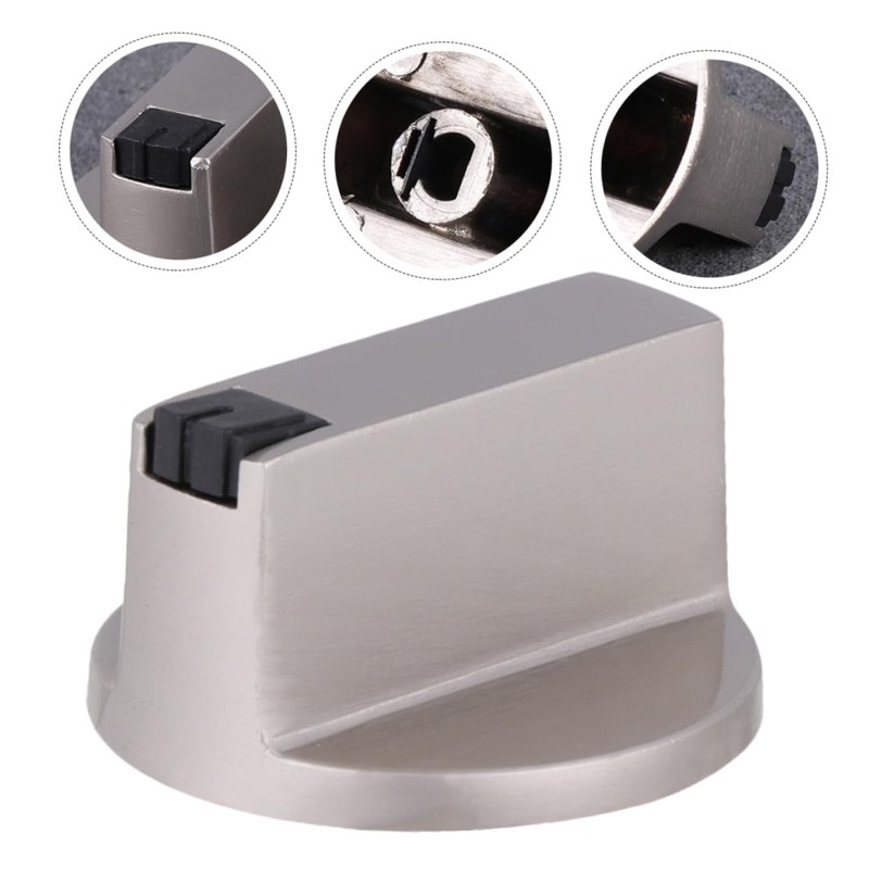 DOITOOL Metal Stove Knobs 4 Universal Replacement Knobs for Cooker