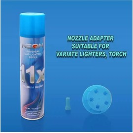 NEON 4 Cans Neon 11X Refined Butane Lighter Gas Fuel Refill 300mL