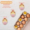 Egg Timer Resin, Pack of 2 Egg Timer for Cooking,