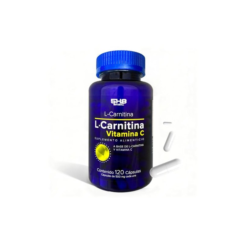 L-Carnitina con Vitamina C Energía, Rendimiento y Definición 5H8 NUTRITION