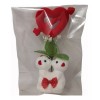 Comecializadora Sesuconsa Caja Corazon Flehado Oso Blanco Besucon San Valentin