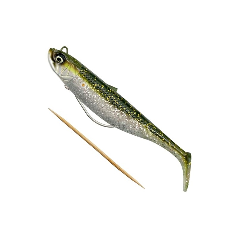 SAVAGE GEAR Ralistic Soft Bait Lure MINNOW Weedless 12.5cm/28g