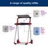 Tork Industrial Floor Stand Paper Towel Roll Dispenser Red W1,