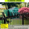 WHCDSTGJ Metal Anti Climb Spikes for Fences and Walls. Effectively