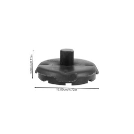 Operitacx 1Satz Hydraulischer Wagenheberadapter Fußpolster mit Gummiunterlage Stabiler Jack Pad für Sichere Nutzung für Hydraulische Wagenheber und Flaschenheber Langlebige