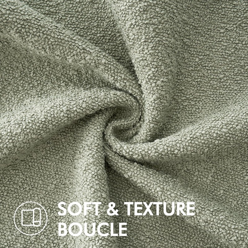 MIULEE 18x18 Inch Decorative Pillow Covers for Couch Bed Set