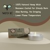 Twisted Bee 100% Natural Hemp Wick with Natural Beeswax Coating