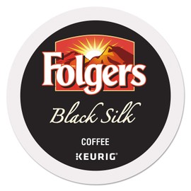 Folgers® Single-Serve Coffee K-Cup® Pods, Black Silk, Carton Of 24