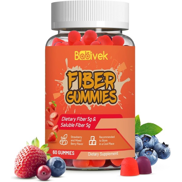 Fiber Gummies for Women & Men – Dietary Fiber for