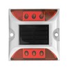 LED Solar Power Ground Marker Lights Waterproof Outdoor Driveway Road