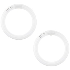 Panasonic FCL30ECW28XF22K Fluorescent Round Shape 30 Shape, 2 Pieces, Cool Color