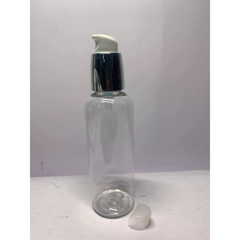 Meliars Dispensador Pet 100 Ml Plastico Tapa Dorada O Plata