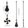 Akahttbn Ceiling Fan Chain Extender Set, 12 Inch Ornaments Extension