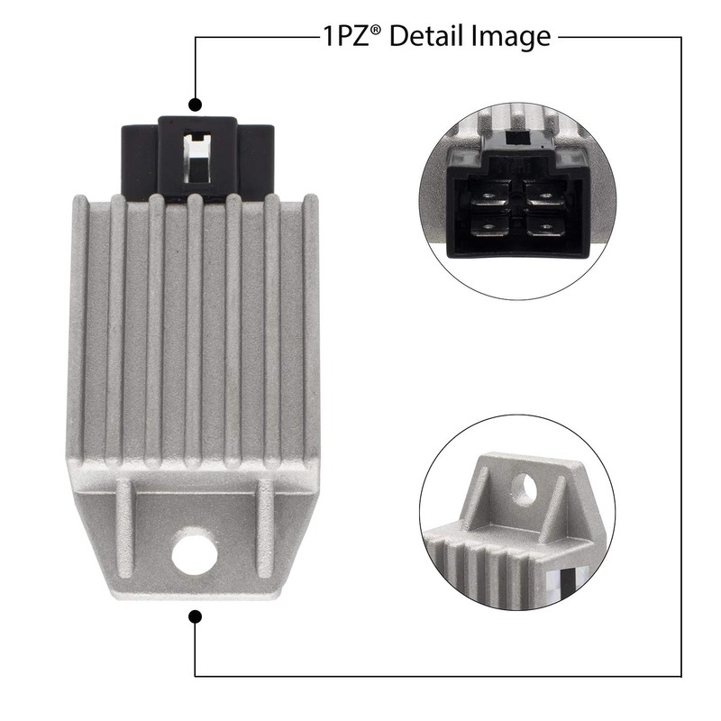 1PZ JP4-HO2 4-Pin Rectifier Regulator 12V Durable Honda Monkey Shaly