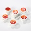Lyreh 12pcs Mini Coffee Cups, 6 Styles Resin Miniature Coffee