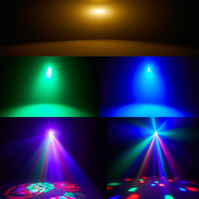 Stage Light DJ Lights, LED Strobe, Magic Effect, Sound Activated