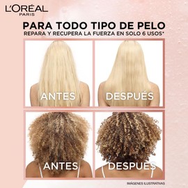 L’Oréal Paris Acondicionador con tecnología Bonding Ever Pure Bond Fortalece tu pelo por dentro y por fuera para todo tipo de pelo teñido Sin Sulfatos, 200ml