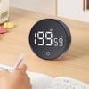 Peakloong Magnetic Countdown Clock Kitchen Timer Manual Digital Timer Stand