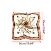 uxcell K46 Ladies Chain Novelty Prints Square Shape Wrap Kerchief