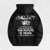 Saint Art the Future Is Yours Graphic Hoodie 100% Cotton