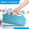 Primacare KB-9397-BL Stethoscope Case, Supplies Included, Blue with Multiple Compartments,