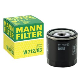Original MANN-FILTER Oil filter W 712/83 – For Passenger Cars and Utility Vehicles