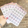 Holiday Computer Doodle Planner Sticker | Libby and Lou Sticker