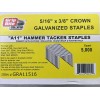 Grip-Rite 2 Grip-Rite A11 Hammer Tacker Staples GRA11516 5/16 x