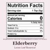Organic Positively Botanicals Company, Elderberry, Herbal Tea Loose Leaf Botanical,