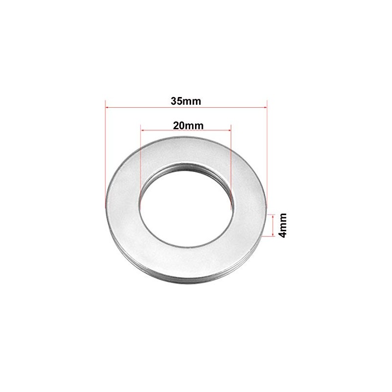 sourcing map AXK2035 Thrust Needle Roller Bearings with Washers 20mm
