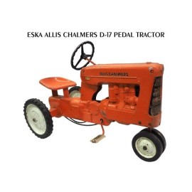 Allis Chalmers ESKA Allis Chalmers D-17 Pedal Tractor NEW METAL SIGN: 9x12" Ships Free