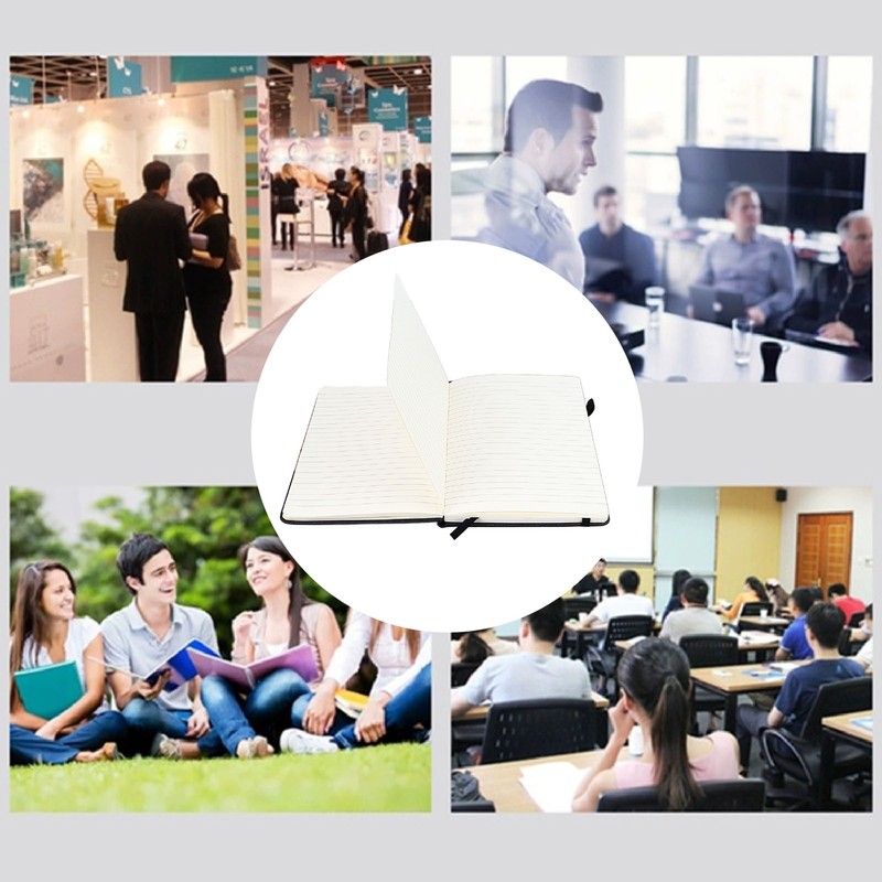 Notebook Durable Journal Notebook School Office Notebook with Annotated Tab