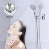 2PCS Shower Head Holder Adjustable Removable Shower Wall Holder Bracket
