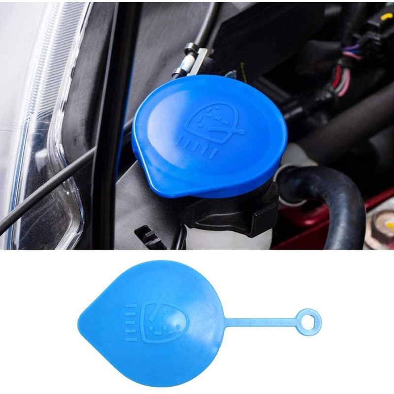 Windshield Washer Reservoir Cap, Plastic Cap Small Ring Lid Cover