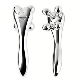 3D Massager, 4D Face Massager, 4-Head Roller 3D Massage, Facial Swelling, Wrinkle Improvement, Jawline, Face Lifting, Skin Elasticity / 3D마사지기 4D페이스마사지기 4헤드롤러입체마사지 얼굴붓기 주름개선 턱라인 페이스리프팅 피부탄력