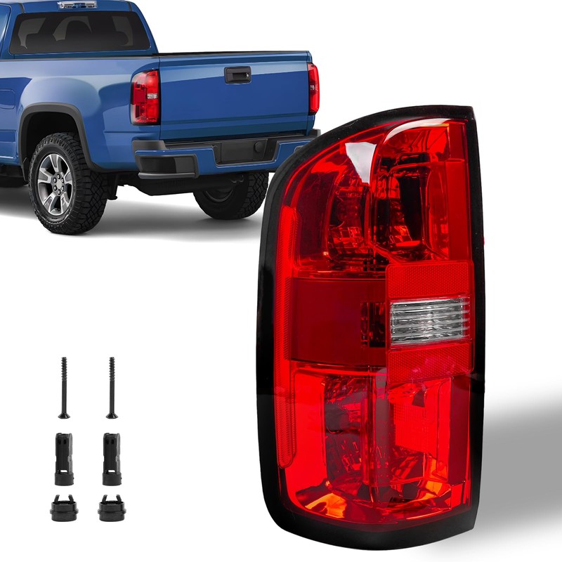 YESENTECH Tail Light Assembly Fits for Chevy Colorado 15-22, Halogen