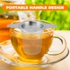 2-Pack Loose Leaf Tea Infusers, 316 Stainless Steel Strainers with